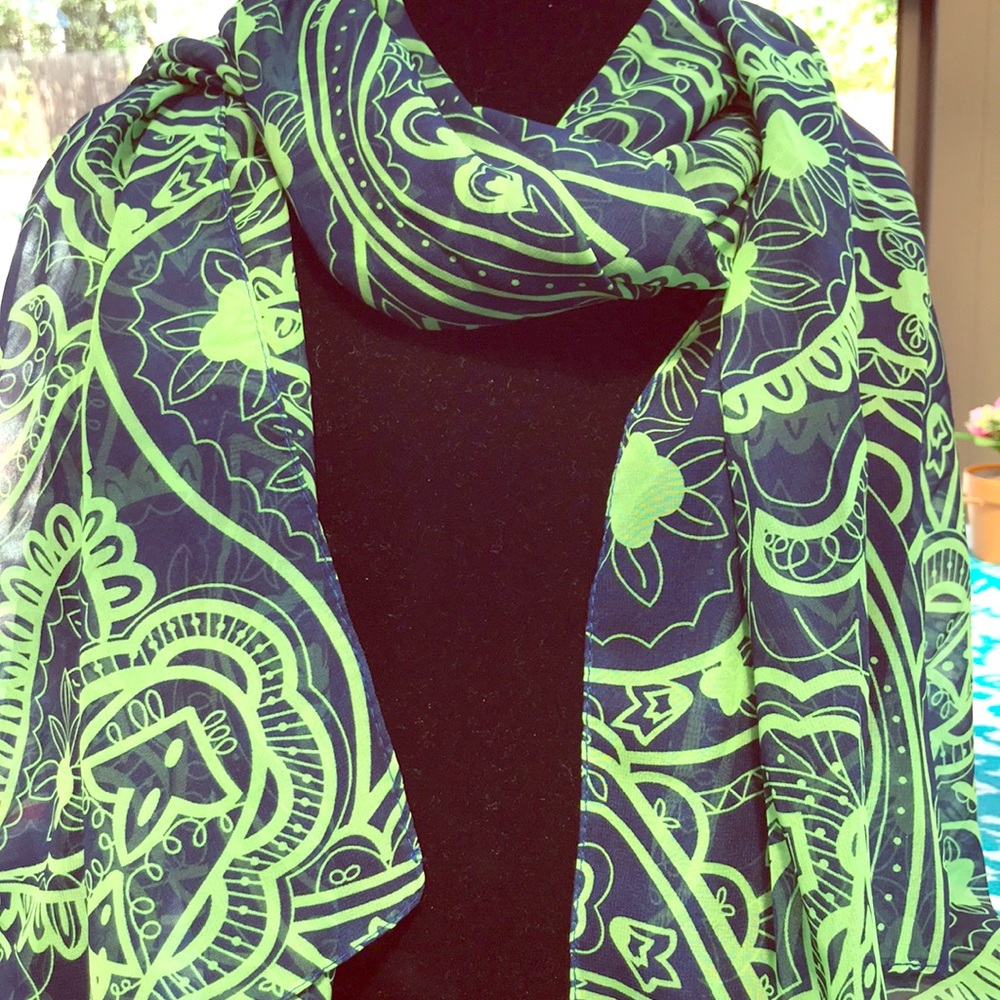 sheer scarf